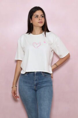 Polo para Mujer Crop Oversize