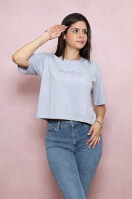 Polo para Mujer Crop Oversize