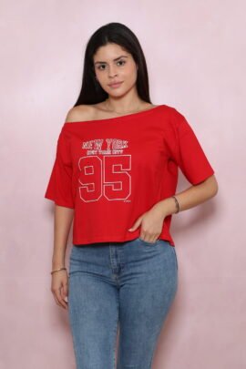 Polo para Mujer modelo Asimétrico