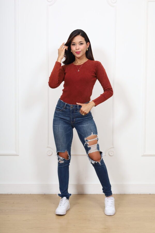 Polo para Mujer Modelo Manga Larga - Imagen 2