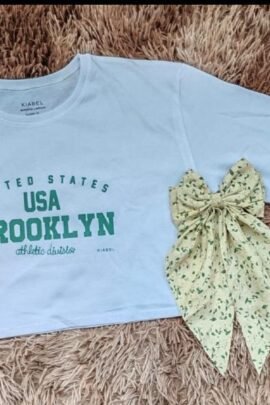 Polos para mujer manga larga Crop top