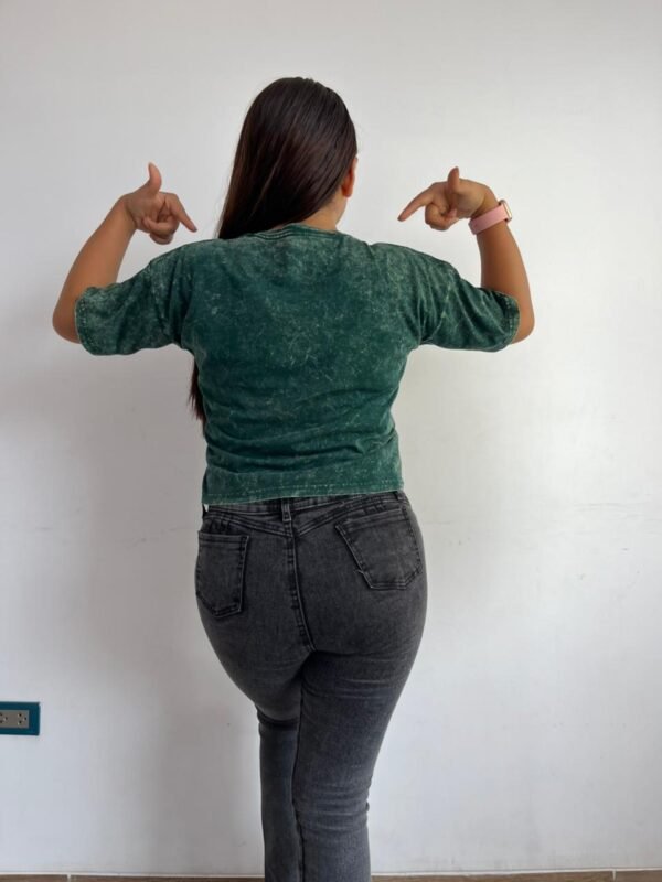 Polo Para Mujer Crop Top modelo Teñido Garfield - Imagen 2