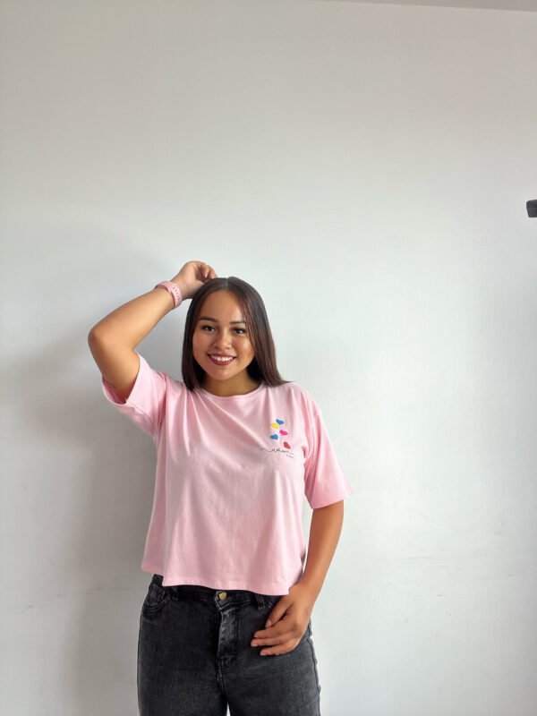 Polo para Mujer Crop Oversize