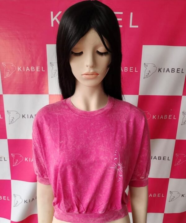 Polo para Mujer Crop Top modelo Murciélago - Imagen 4