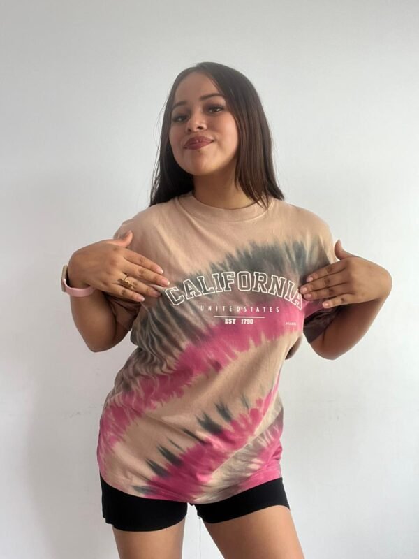 Polo para Mujer modelo Tie-Dye